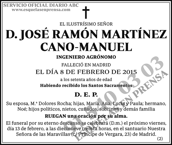 José Ramón Martínez Cano-Manuel